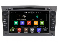 Navigatie GPS Auto Audio Video cu DVD si Touchscreen 7 Inch, Android, Wi-Fi, Culoare Gri, Opel Zafira 2005-2010 + Cadou Card GPS 8Gb foto