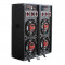 Mega-Set KARAOKE cu 2 boxe, amplificare, corector de ton, microfon, Bluetooth si MP3 Player, Intex DJ420K