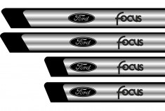 Set protectii praguri CROM - Ford Focus foto