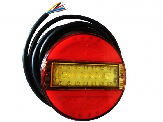 LAMPA STOP ROTUNDA CU SEMNALIZARE / INDEX "BANDA" 12/24V CU LED, 5 FUNCTII, DIAMETRU 14 cm - ADANCIME 2,5cm CU DISPERSOR ROSIE LAMPA STOP ROTUNDA CU SEMNALIZARE / INDEX "BANDA" 12/24V CU LED, 5 FUNCTII, DIAMETRU 14 cm - ADANCIME 2,5cm CU DISPERSOR ROSIE