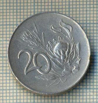 11831 MONEDA - AFRICA DE SUD - 20 CENTS - ANUL 1966 -STAREA CARE SE VEDE
