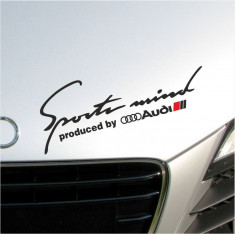 Sticker Sports Mind - AUDI foto