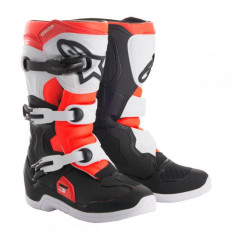 Alpinestars Cizme Tech 3S Black/White/Red Copii Mici foto