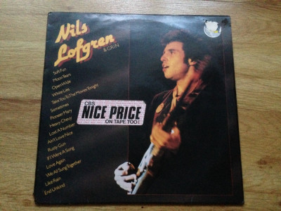 NILS LOFGREN AND GRIN (1981,CBS,UK) vinil vinyl LP foto