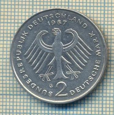 11793 MONEDA - GERMANIA - 2 MARK - ANUL 1985 G -STAREA CARE SE VEDE foto