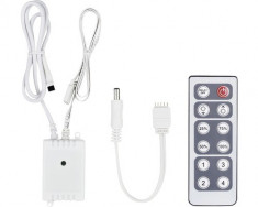 Telecomanda si controller Paulmann MaxLED max. 144W, infrarosu, pentru benzi LED monocrome foto