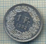 11806 MONEDA - ELVETIA - 1 FRANC - ANUL 1992 -STAREA CARE SE VEDE, Europa