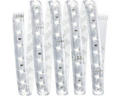 Banda LED MaxLED 1,5m 8,5W, lumina rece, protectie silicon, incl. transformator foto