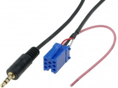 Adaptor AUX-IN, Jack 3,5mm pentru playere Becker, Blaupunkt, VDO foto