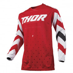 Thor Tricou Pulse Stunner Red/White S9 Copii foto