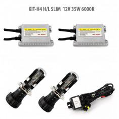 Kit xenon H4 Bixenon SLIM 12V 35W 6000K foto