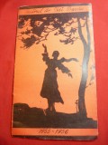 Program Teatrul Stat Bacau-1955-1956,desene I.Popescu Udriste,20 pag-Drama Orlin