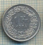 11810 MONEDA - ELVETIA - 1 FRANC - ANUL 1984 -STAREA CARE SE VEDE