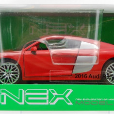 Macheta AUDI R8 V10 - 2016 - Welly scara 1:24