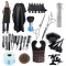 Set kit trusa frizerie coafor coafat foarfeca tuns filat sort pulverizator clips