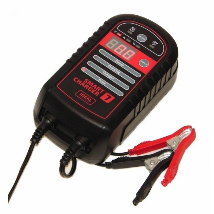 Redresor auto SMART CHARGER 7 IDEAL 6/12V 7A 220Ah Redresor auto SMART CHARGER 7 IDEAL 6/12V 7A 220Ah