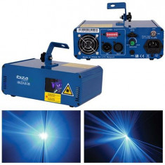 LASER ALBASTRU 80MW DMX foto