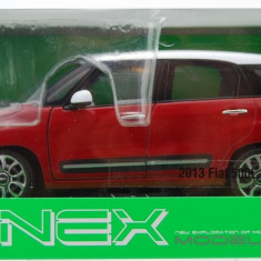 Macheta FIAT 500 L - 2013 - Welly scara 1:24