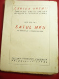 Ion Pillat - Satul meu- gravuri pe lemn Ion Teodorescu Sion ,cca 1916 , 112 pag