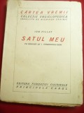 Ion Pillat - Satul meu- gravuri pe lemn Ion Teodorescu Sion ,cca 1916 , 112 pag