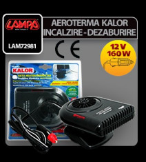 Aeroterma Kalor incalzire dezaburire 12V 160 W - CRD-LAM72981 Edition foto