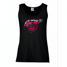 Tricou feminin RACES Turbo negru foto