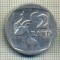 11823 MONEDA - AFRICA DE SUD - 2 RAND - ANUL 1991 -STAREA CARE SE VEDE