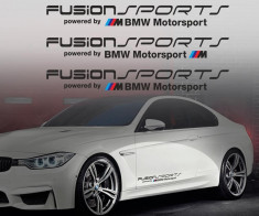 Sticker auto model BMW FUSION (set 3 buc.) foto