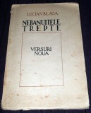 Lucian Blaga - Nebanuitele trepte (1943) poezii princeps, ultimul volum antum, Alta editura