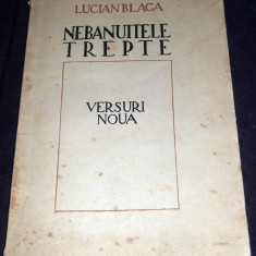 Lucian Blaga - Nebanuitele trepte (1943) poezii princeps, ultimul volum antum