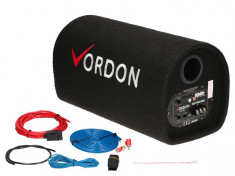 Subwoofer Activ (cu amplificator + kit cabluri), 400W, Vordon TB-16R foto