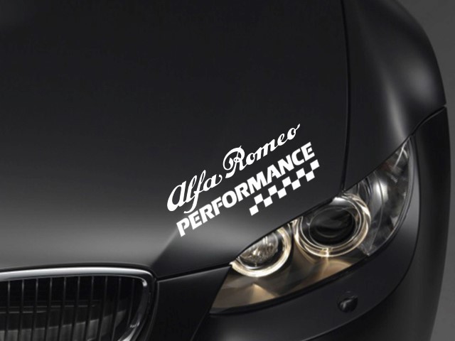 Sticker Performance - ALFA ROMEO Sticker Performance - ALFA ROMEO
