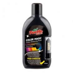 Solutie polish auto Turtle Wax Color Magic Plus negru foto