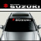 Sticker parasolar auto SUZUKI (126 x 16cm)