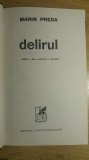 myh 543 - DELIRUL - MARIN PREDA - ED 1975