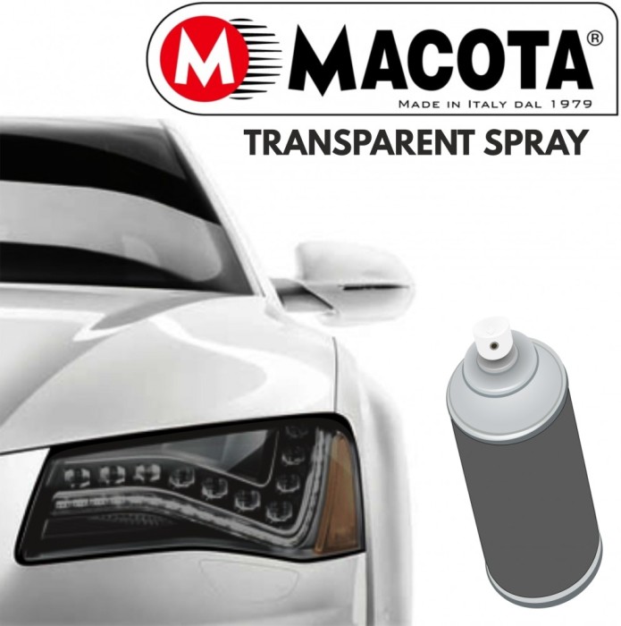 Spray transparent faruri / stopuri, MACOTA ITALY - FUMURIU (400ml) Spray transparent faruri / stopuri, MACOTA ITALY - FUMURIU (400ml)