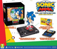 Sonic Mania Collectors Edition (Spanish outer Sleeve, English inner carton/EFIGS in Game) /Xbox One foto