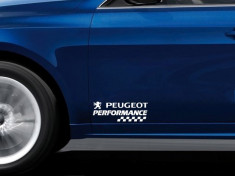 Stickere portiere PERFORMANCE - PEUGEOT (set 2 buc) foto