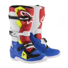 Alpinestars Cizme Tech 7S Red/White/Blue Copii foto