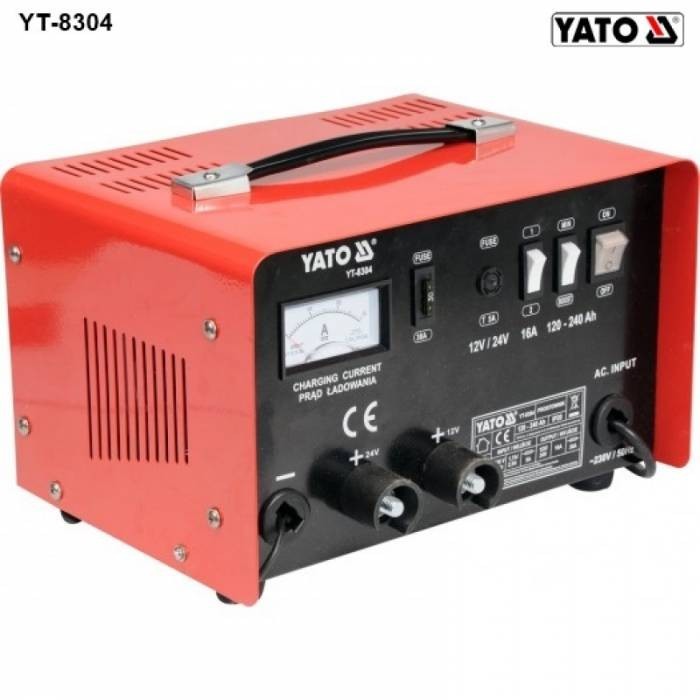 Redresor 12/24V 16A 240Ah YT-8304 Redresor 12/24V 16A 240Ah YT-8304