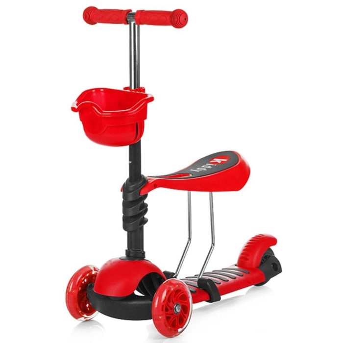 Trotineta Chipolino Kiddy Red Trotineta Chipolino Kiddy Red