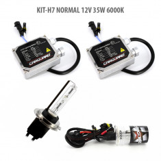 Kit Xenon H7 NORMAL 12V 35W 6000K foto