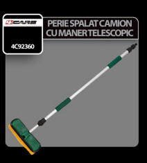 Perie spalat camion cu maner telescopic 4Cars - CRD-4C92360 foto