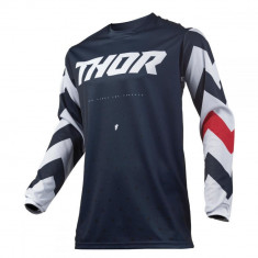 Thor Tricou Pulse Stunner Black/White S9 Copii foto