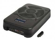 Subwoofer Bass Auto Activ Underseat Slim Crunch Ground Pounder 200 W 20 cm - BLO-GP 808 foto