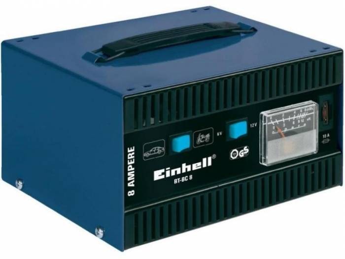 Incarcator bateri auto Einhell BT-BC 8 Incarcator bateri auto Einhell BT-BC 8