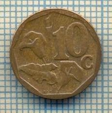 11886 MONEDA - AFRICA DE SUD - 10 CENTS - ANUL 2005 -STAREA CARE SE VEDE foto