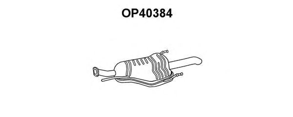 Toba esapament finala Opel Astra F 1.6 i 16V VENEPORTE - OP40384 Toba esapament finala Opel Astra F 1.6 i 16V VENEPORTE - OP40384