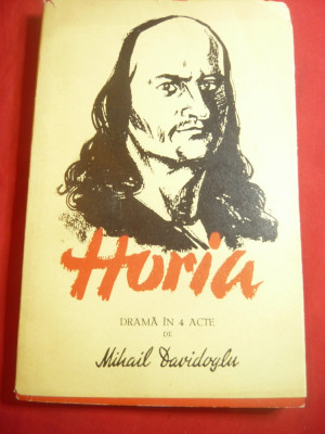 Mihail Davidoglu - Horia - Prima Ed ESPLA , 144 pag foto