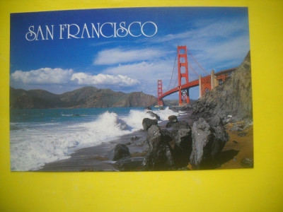 HOPCT 39214 PODUL GOLDEN GATE -SAN FRANCISCO SUA-NECIRCULATA foto